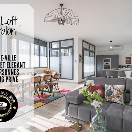 Loft Courtalon - Haut Standing - Patio - Parking Prives Apartment ทรัวส์ ภายนอก รูปภาพ