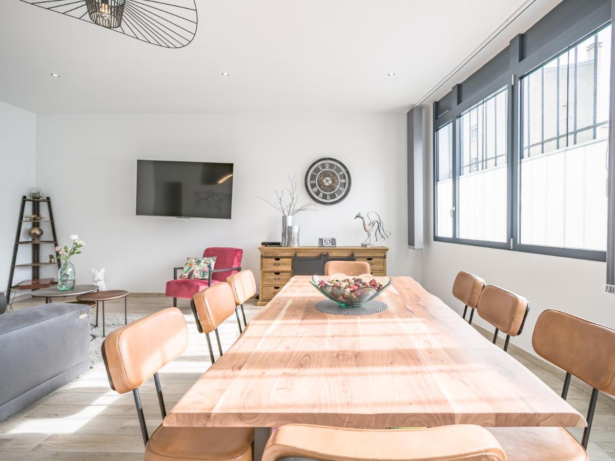 Loft Courtalon - Haut Standing - Patio - Parking Prives Apartment ทรัวส์ ภายนอก รูปภาพ