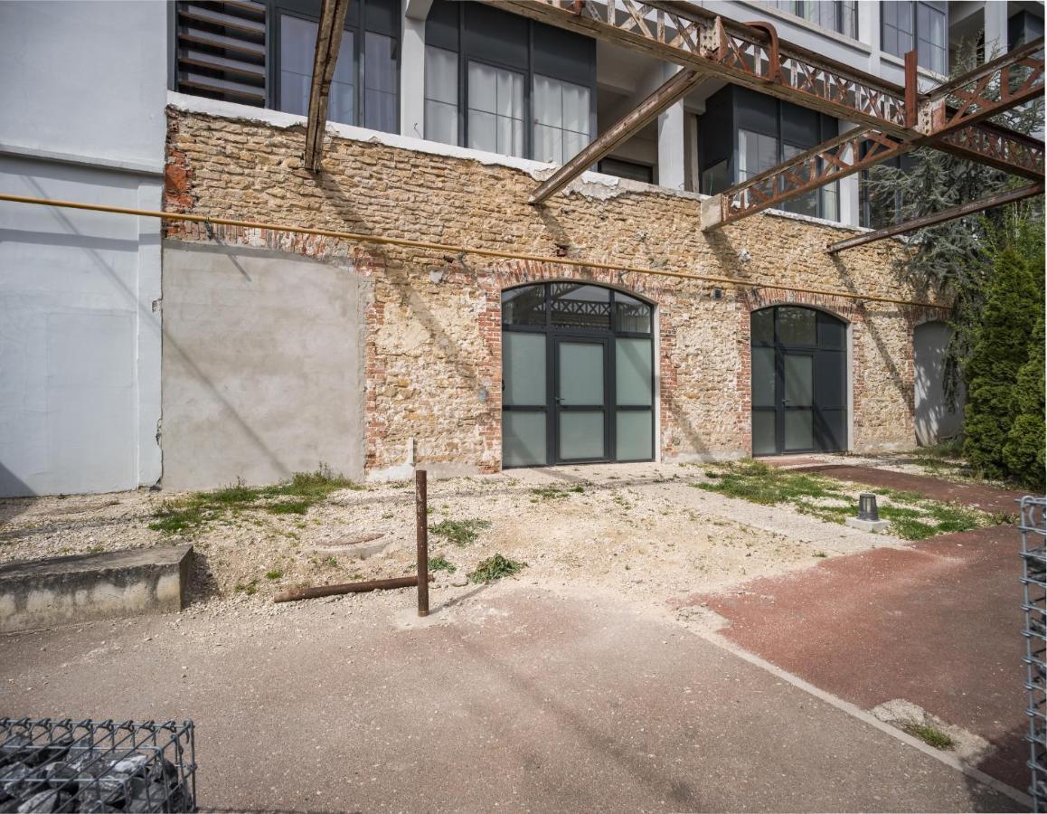 Loft Courtalon - Haut Standing - Patio - Parking Prives Apartment ทรัวส์ ภายนอก รูปภาพ